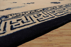 Multi Size Multi Color Chinese Art Deco New Zealand Wool Hand Tufted Oriental Area Rug