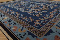 Multi Size Multi Color Chinese Art Deco New Zealand Wool Hand Tufted Oriental Area Rug