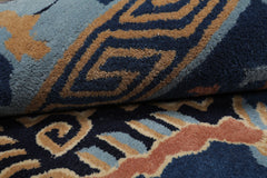 Multi Size Multi Color Chinese Art Deco New Zealand Wool Hand Tufted Oriental Area Rug