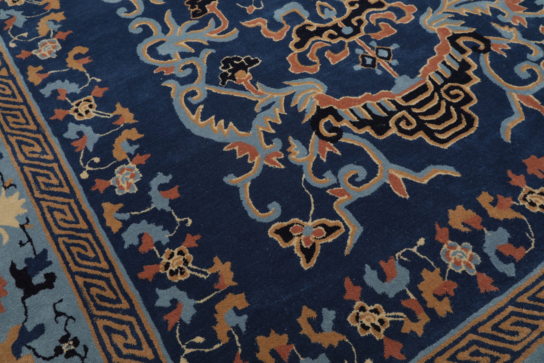 Multi Size Multi Color Chinese Art Deco New Zealand Wool Hand Tufted Oriental Area Rug