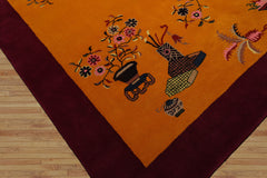 Multi Size Multi Color Chinese Art Deco New Zealand Wool Hand Tufted Oriental Area Rug