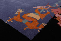 Multi Size Multi Color Chinese Art Deco New Zealand Wool Hand Tufted Oriental Area Rug