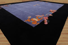 Multi Size Multi Color Chinese Art Deco New Zealand Wool Hand Tufted Oriental Area Rug
