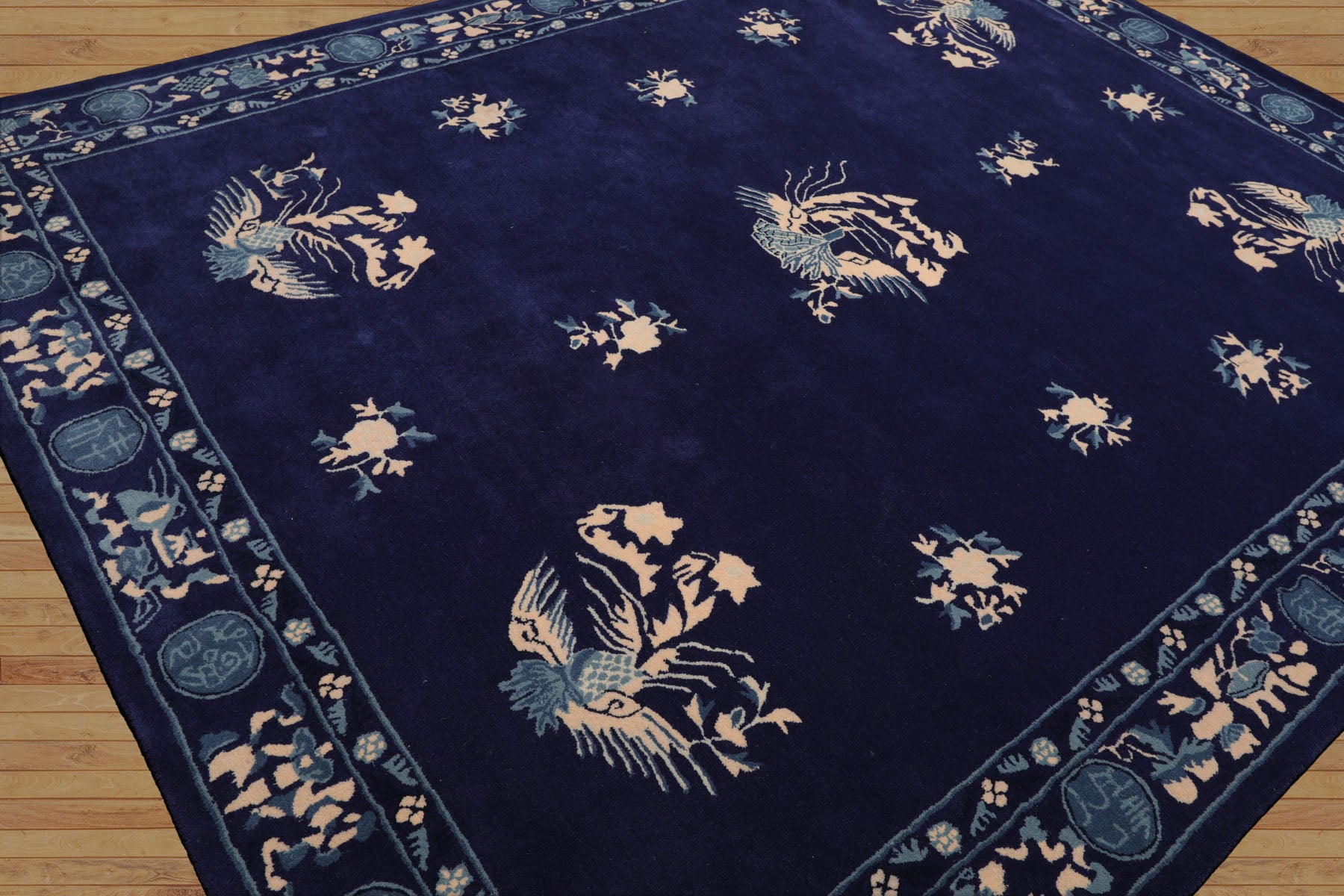 Multi Size Multi Color Chinese Art Deco New Zealand Wool Hand Tufted Oriental Area Rug