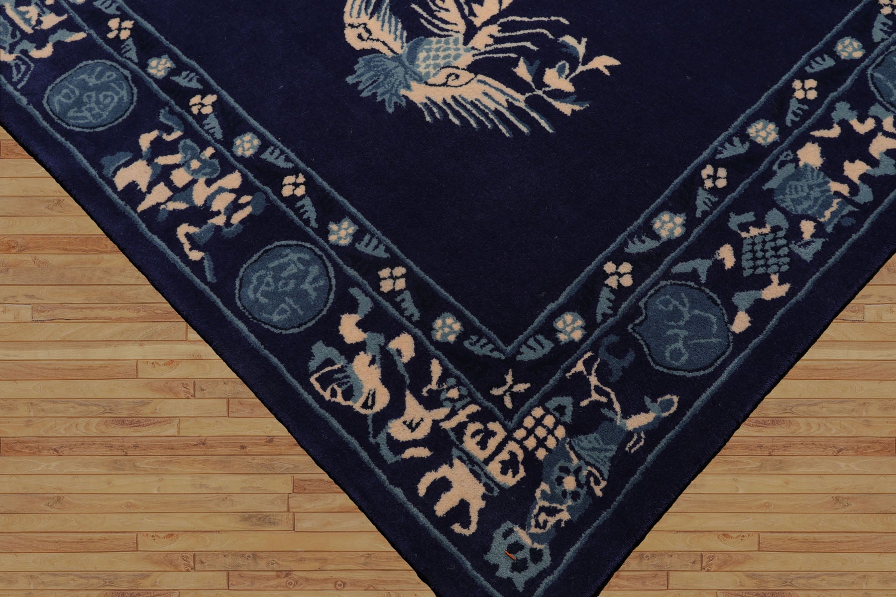 Multi Size Multi Color Chinese Art Deco New Zealand Wool Hand Tufted Oriental Area Rug