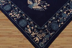 Multi Size Multi Color Chinese Art Deco New Zealand Wool Hand Tufted Oriental Area Rug