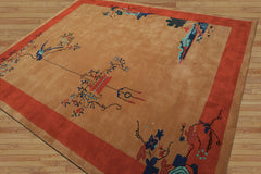 Multi Size Multi Color Chinese Art Deco New Zealand Wool Hand Tufted Oriental Area Rug