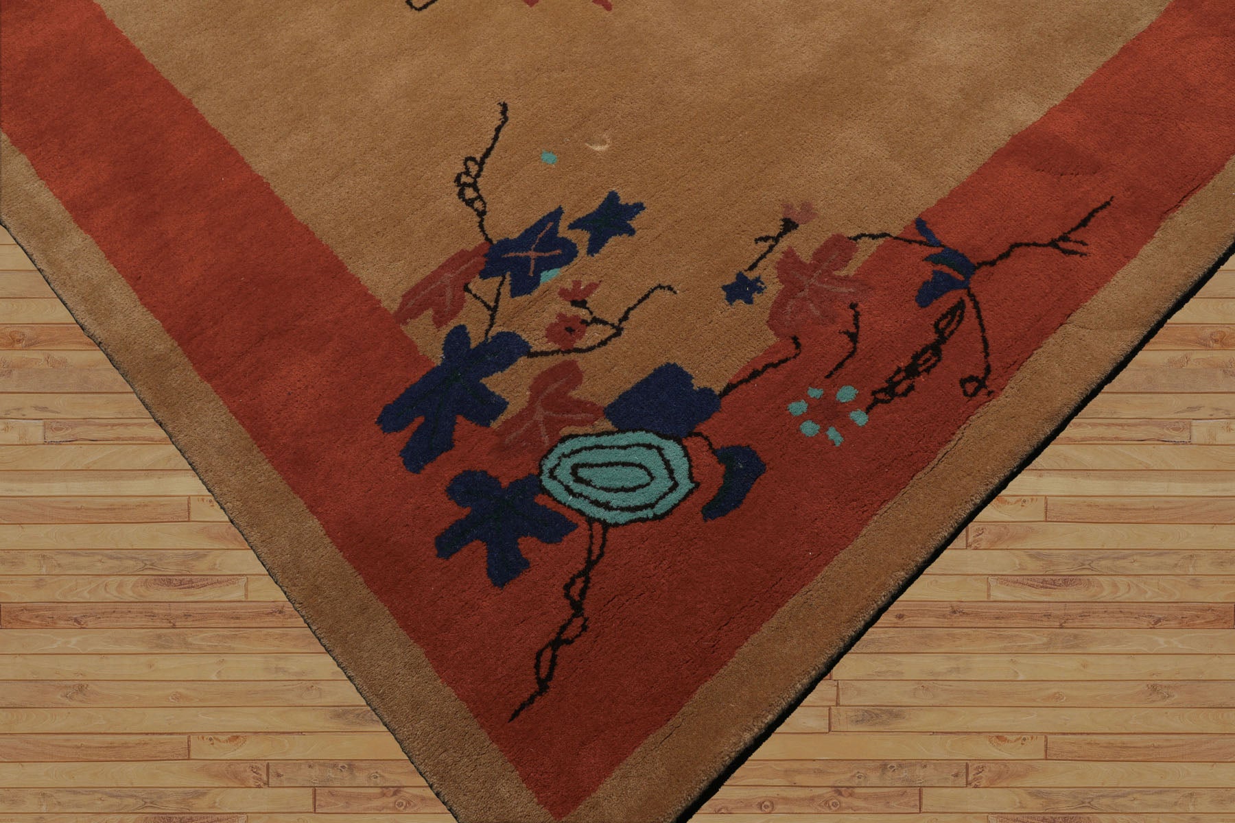 Multi Size Multi Color Chinese Art Deco New Zealand Wool Hand Tufted Oriental Area Rug