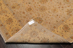 8x10 Taupe, Caramel, Beige Color Hand Knotted All-Over 100% Wool Traditional-Persian/Oriental Oriental Rug
