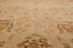 8x10 Taupe, Caramel, Beige Color Hand Knotted All-Over 100% Wool Traditional-Persian/Oriental Oriental Rug
