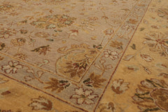 8x10 Taupe, Caramel, Beige Color Hand Knotted All-Over 100% Wool Traditional-Persian/Oriental Oriental Rug