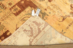 6x9 Beige, Gold, Brown Color Hand Knotted Oushak Wool Modern & Contemporary Oriental Rug