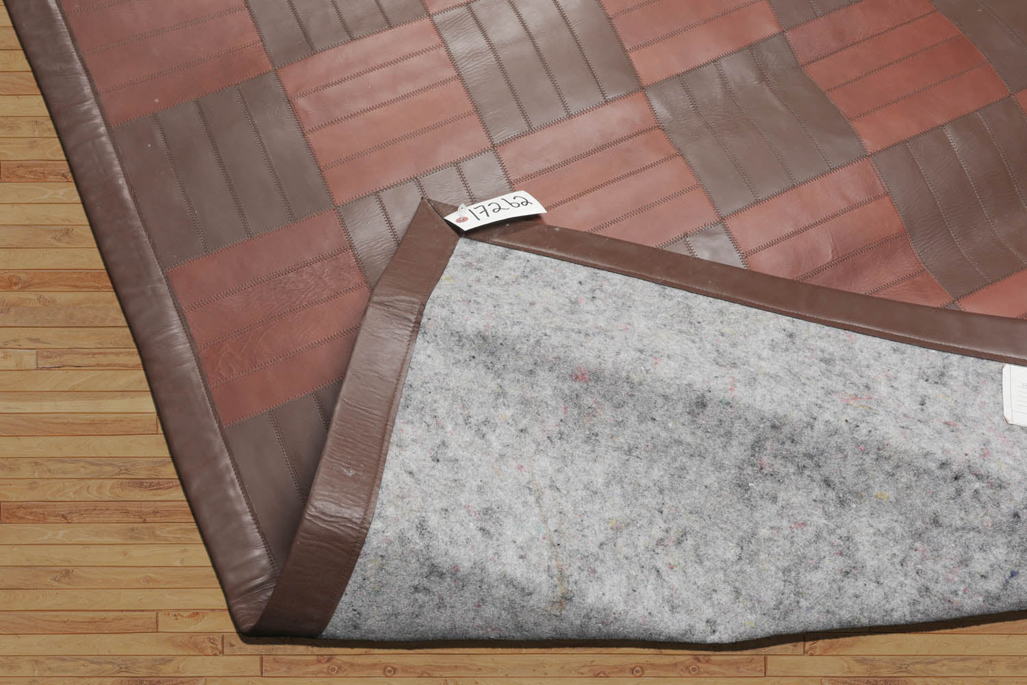 4x6 Brown, Chocolate, Color Hand Made All-Over 100% Wool Modern Oriental Rug