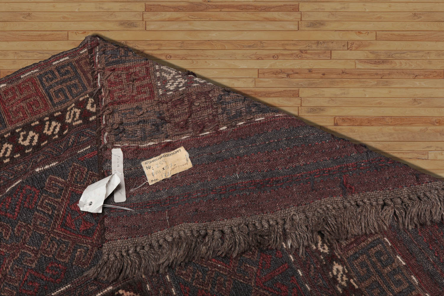 5x7 Gray, Brown, Beige Color Hand Woven All-Over 100% Wool Transitional Oriental Rug