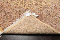 8x10 Ivory, Taupe, Tan Color Hand Knotted All-Over 100% Wool Traditional-Persian/Oriental Oriental Rug
