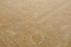 8x10 Beige, Caramel, Gold Color Hand Knotted All-Over 100% Wool Traditional-Persian/Oriental Oriental Rug