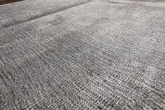 4x6 Gray, , Color Hand Tufted All-Over Wool & Viscose||Wool||Viscose Traditional Oriental Rug