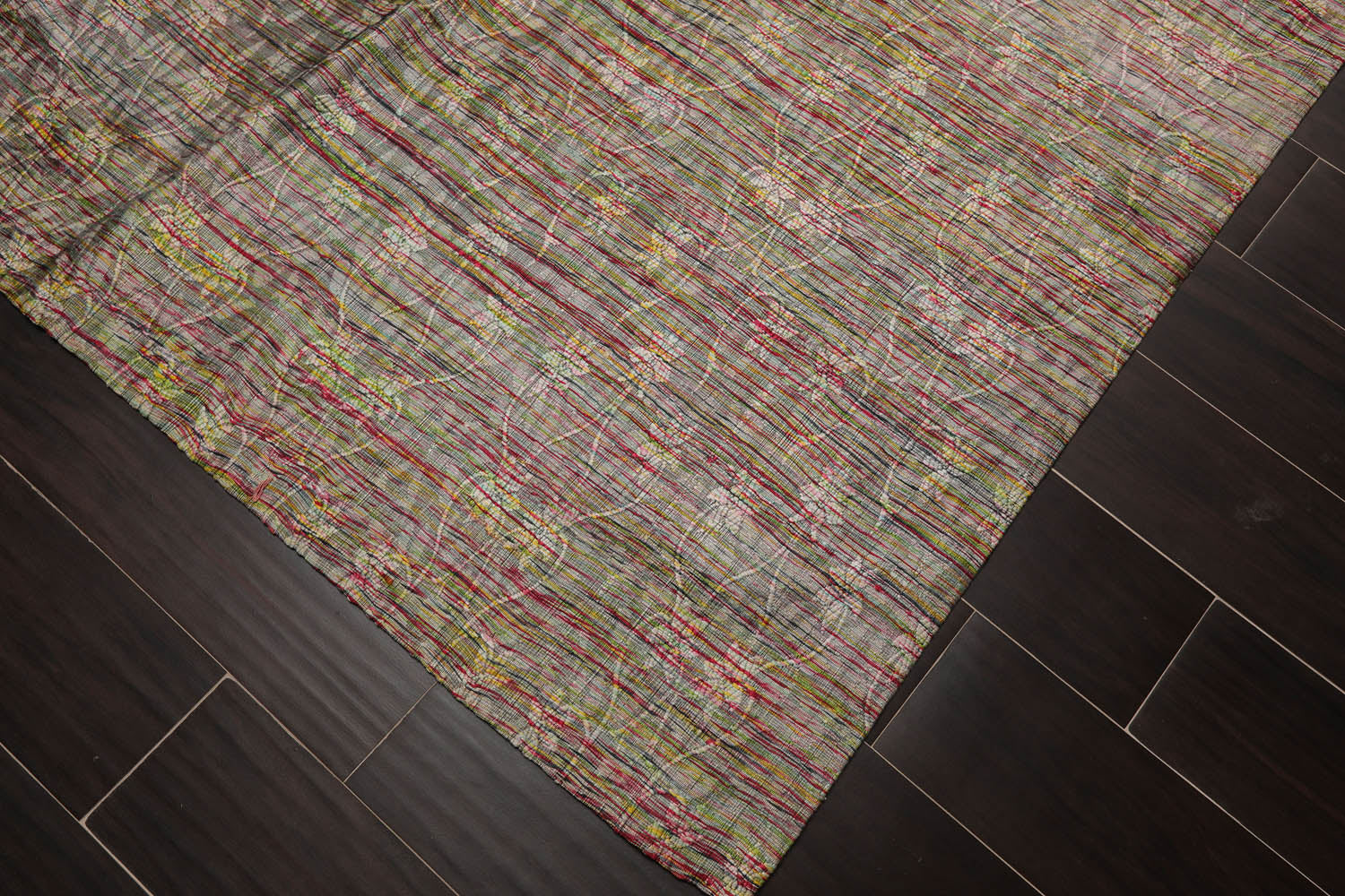 4x6 Brown, Beige, Red Color Hand Woven All-Over 100% Viscose||Viscose Traditional Oriental Rug