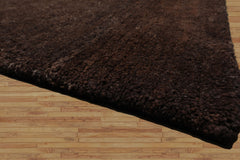 Tufenkian 3'x4'9" Cocoa Hand Knotted Wool Tibetan Contemporary Rug