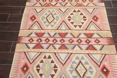 3x5 Beige, B, Rust Color Hand Woven All-Over 100% Wool Traditional-Persian/Oriental Oriental Rug