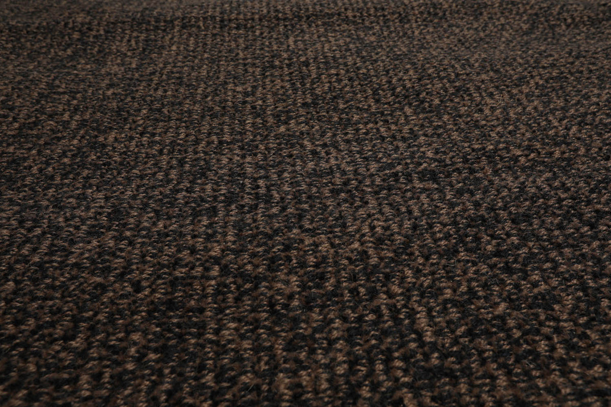 6x9 Black, Brown, Color Machine Made All-Over 100% Wool Modern Oriental Rug