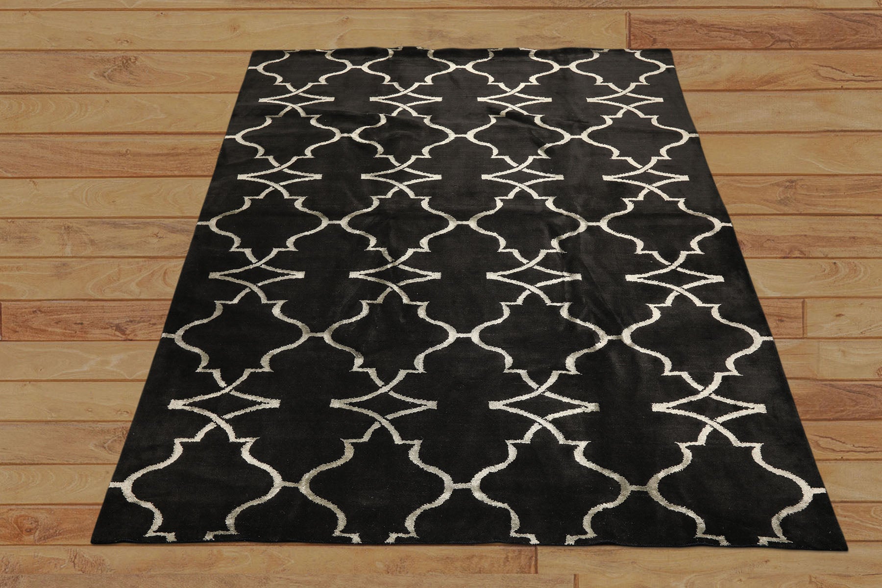 8x10 Charcoal, Gray, Color Hand Loomed Tibetan Wool Modern & Contemporary Oriental Rug