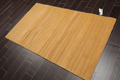 3x5 Gold, , Color Hand Tufted All-Over 100% Wool Contemporary Oriental Rug