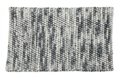 Multi Color Handmade Braided Bathmat Doormat Kid Novelty Nursery Area Rug Play Mat