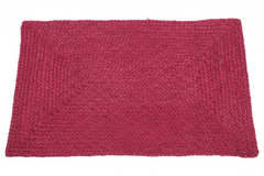 2x3 Ivory Braided Mat Oriental Area Persian Rug