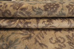 8x10 Beige, Tan, Taupe Color Hand Knotted Oushak Wool Transitional Oriental Rug