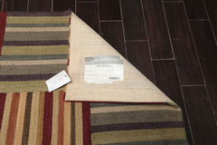 5x7 Gray, Blue, Mint Color Hand Tufted All-Over 100% Wool Traditional-Persian/Oriental Oriental Rug