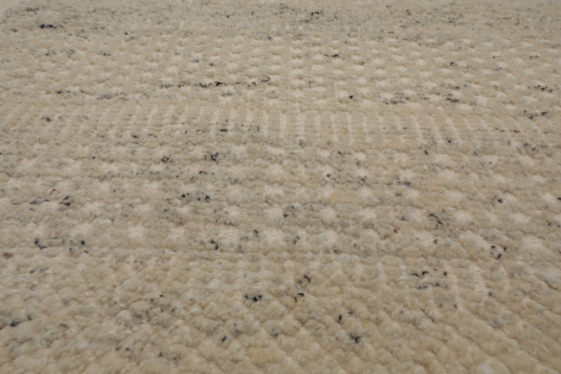 3x5 Ivory, Gray, Color Hand Woven Tribal Wool Modern Oriental Rug