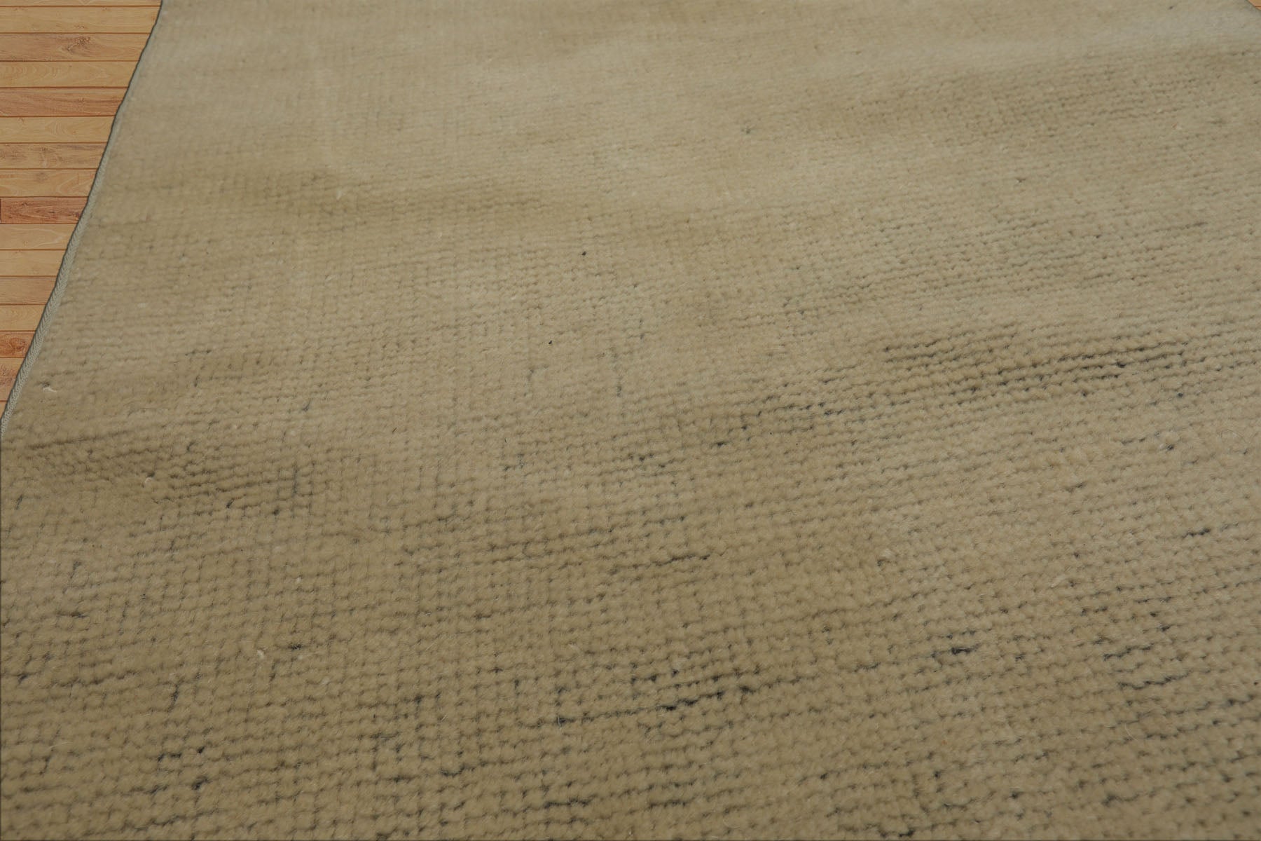 Runner Pale Mint, , Color Hand Knotted Tibetan Wool Modern & Contemporary Oriental Rug