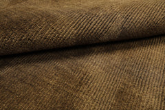 5x8 Tone on Tone Olive, , Color Hand Loomed Tibetan Wool Transitional Oriental Rug