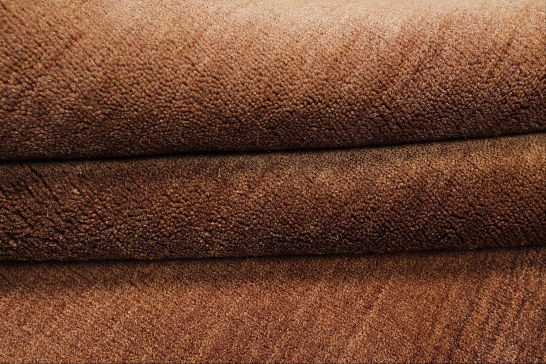 5x8 Tone on Tone Brown, , Color Hand Loomed Tibetan Wool Modern & Contemporary Oriental Rug