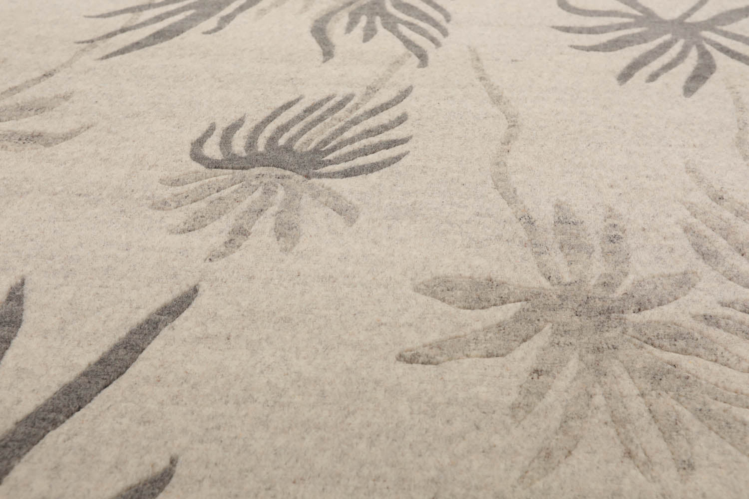 8x10 Oatmeal, Gray, Color Hand Knotted Floral 100% Wool Transitional Oriental Rug