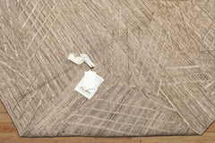 5x8 Tone on Tone Beige, , Color Hand Loomed  Wool Modern & Contemporary Oriental Rug