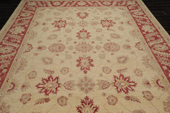 9x12 Camel, Rust, Tan Color Hand Knotted All-Over 100% Wool Traditional Oriental Rug