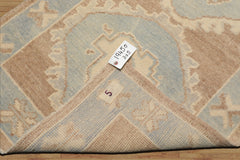 3x5 Camel, Ivory, Aqua Color Hand Knotted Turkish Wool Arts & Crafts/Mission Oriental Rug