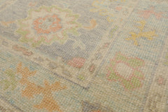 3x5 Gray , Ivory, Gold Color Hand Knotted Turkish Wool Arts & Crafts/Mission Oriental Rug