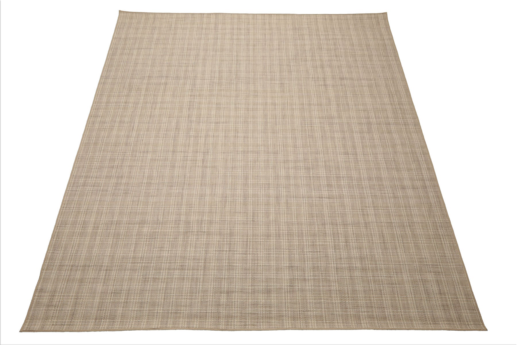 Multi Size Beige Ivory Taupe Color Hand Loomed Flatweave Wool Modern Oriental Rug