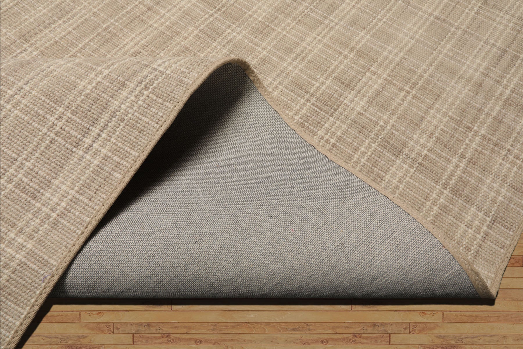 Multi Size Beige Ivory Taupe Color Hand Loomed Flatweave Wool Modern Oriental Rug