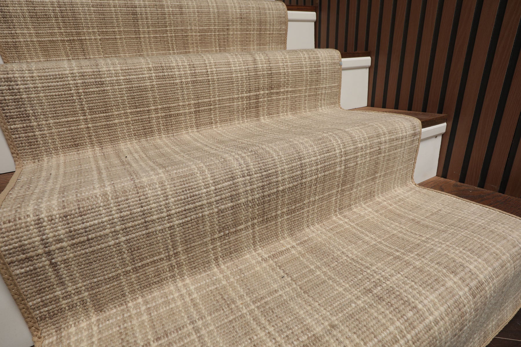 Handmade Wool Hallway Runner Rug – Custom Length Stair Rug, 31-Inch Wide, Up to 40 Feet Long