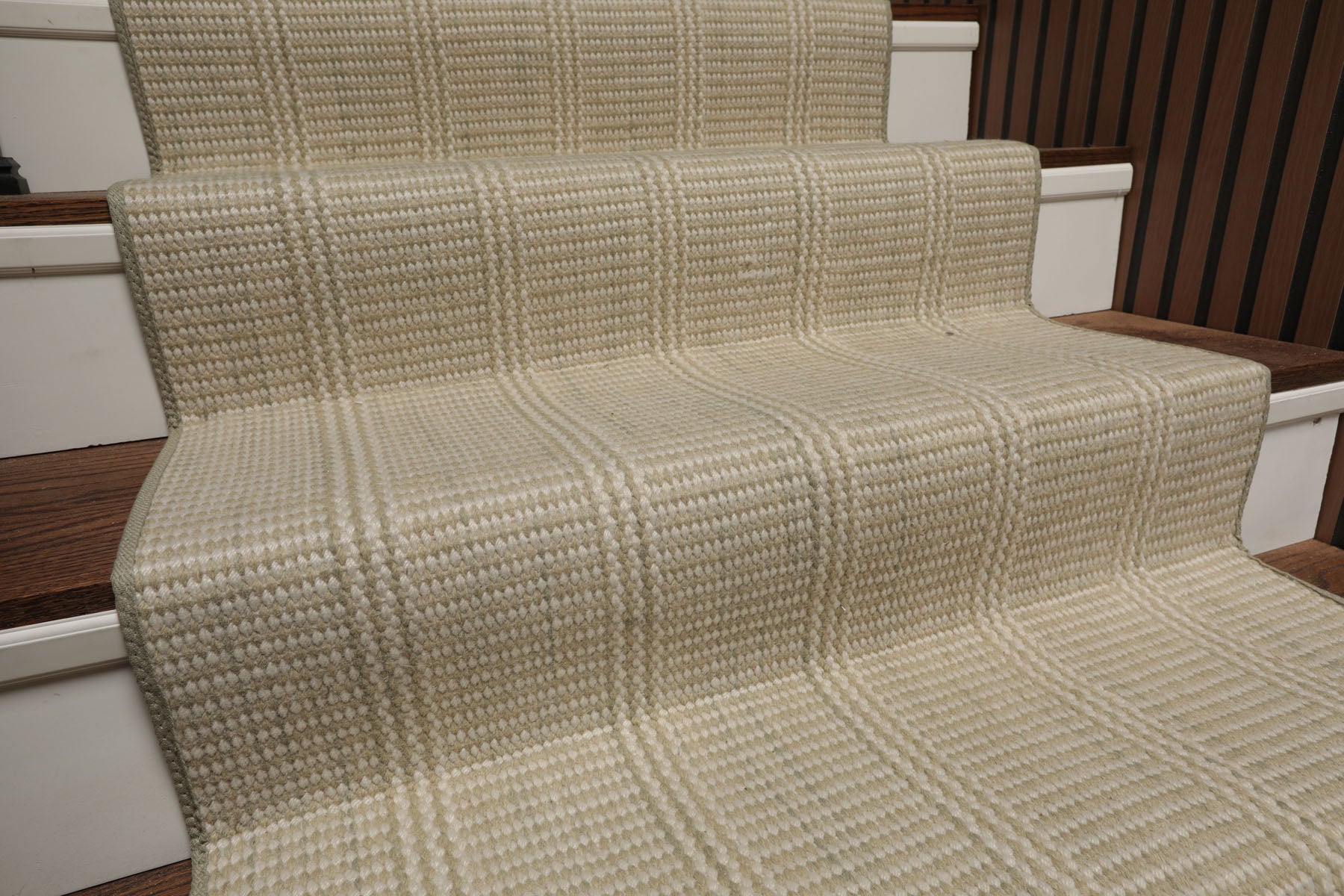 Handmade Wool Hallway Runner Rug – Custom Length Stair Rug, 31-Inch Wide, Up to 40 Feet Long