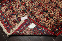 3x5 Beige, Brown, Turquoise Color Hand Knotted All-Over 100% Wool Traditional Oriental Rug