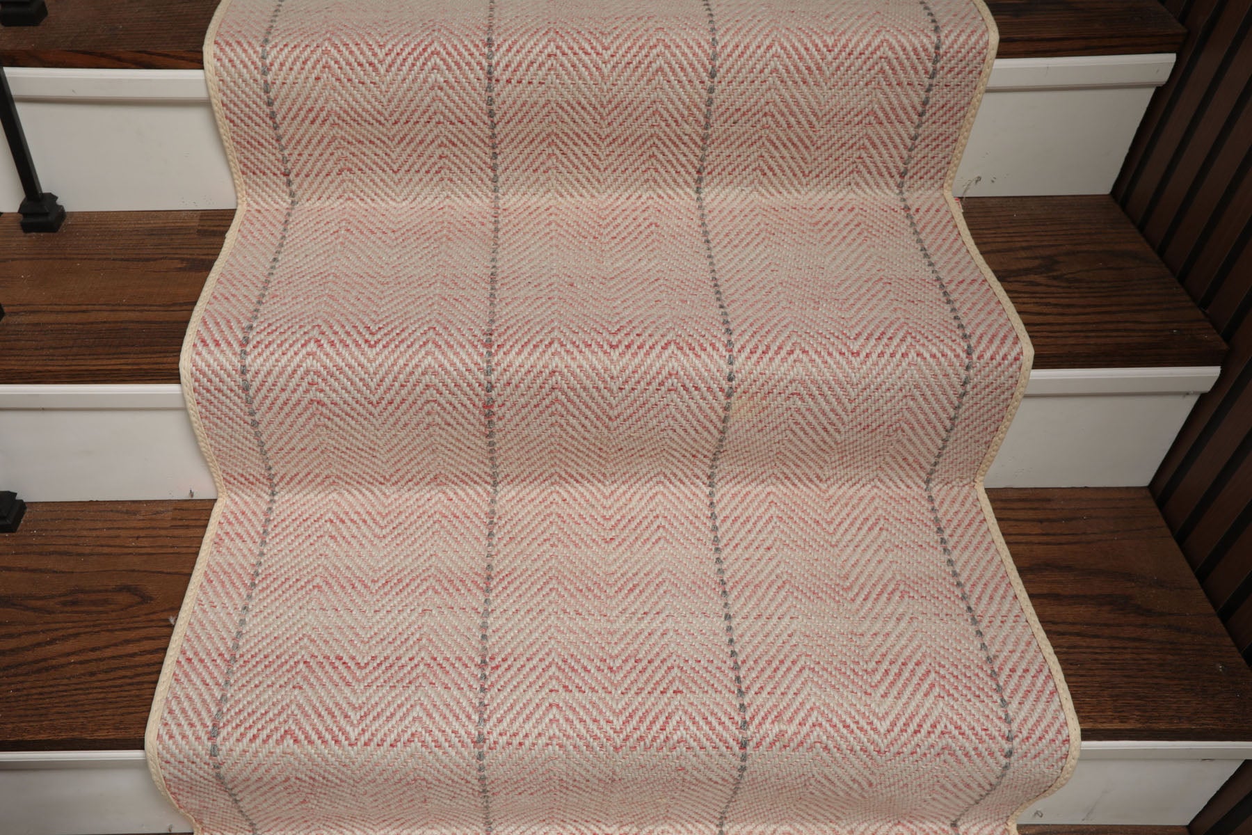 Handmade Wool Hallway Runner Rug – Custom Length Stair Rug, 31-Inch Wide, Up to 40 Feet Long