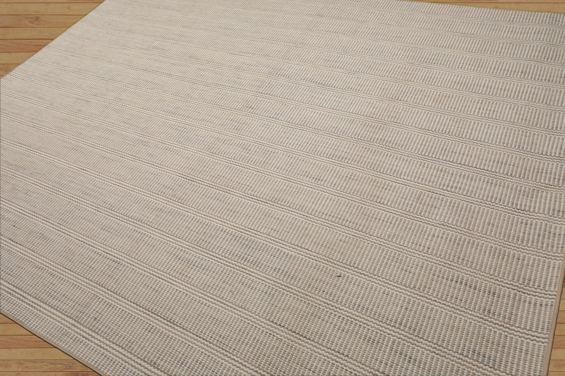 Multi Size Taupe Beige Gray Color Hand Woven Flatweave Wool Modern Oriental Rug