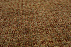 3x10 Gold, Green, Rust Color Hand Knotted Peshawar Wool Contemporary Oriental Rug