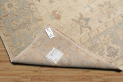 Multi Size Beige Mint Peach Color Hand Knotted Afghan Oushak Wool Traditional Oriental Rug