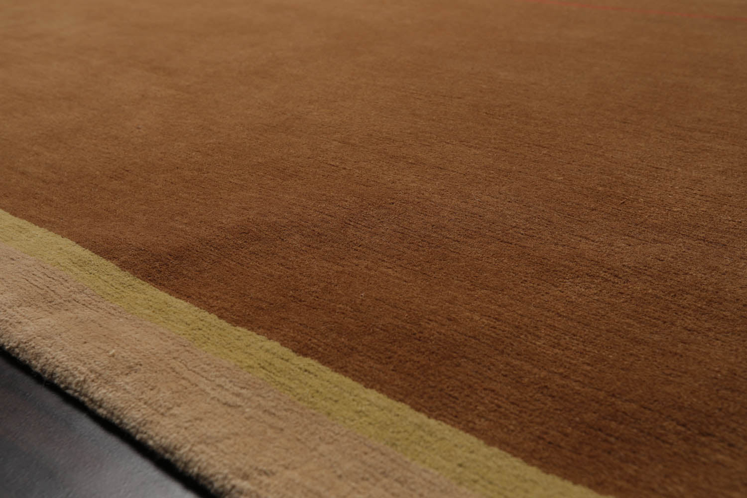 9x12 Terracotta, Brown, Beige Color Hand Knotted All-Over 100% Wool Traditional Oriental Rug